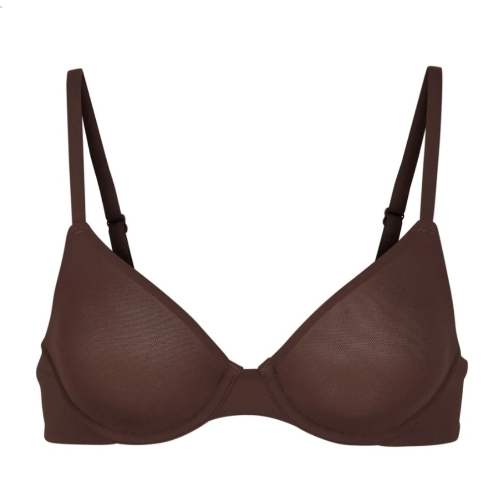 SKIMS Unlined underwire bra smoky quartz 42C NWT